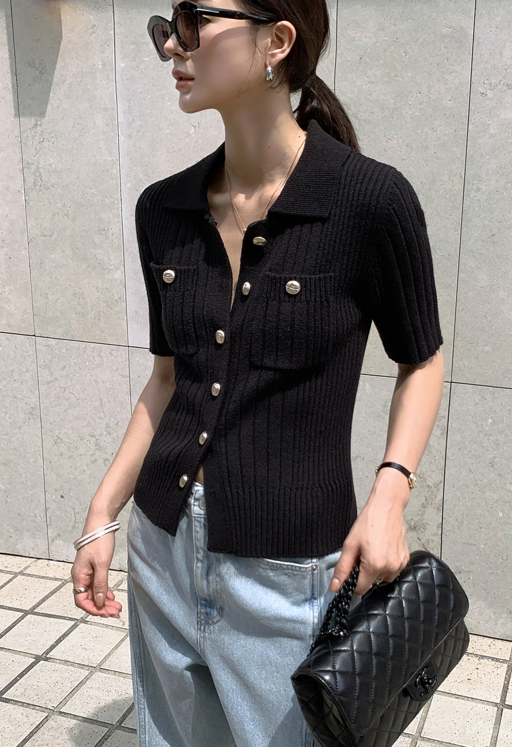 감각적인 데일리룩자켓형 가디건