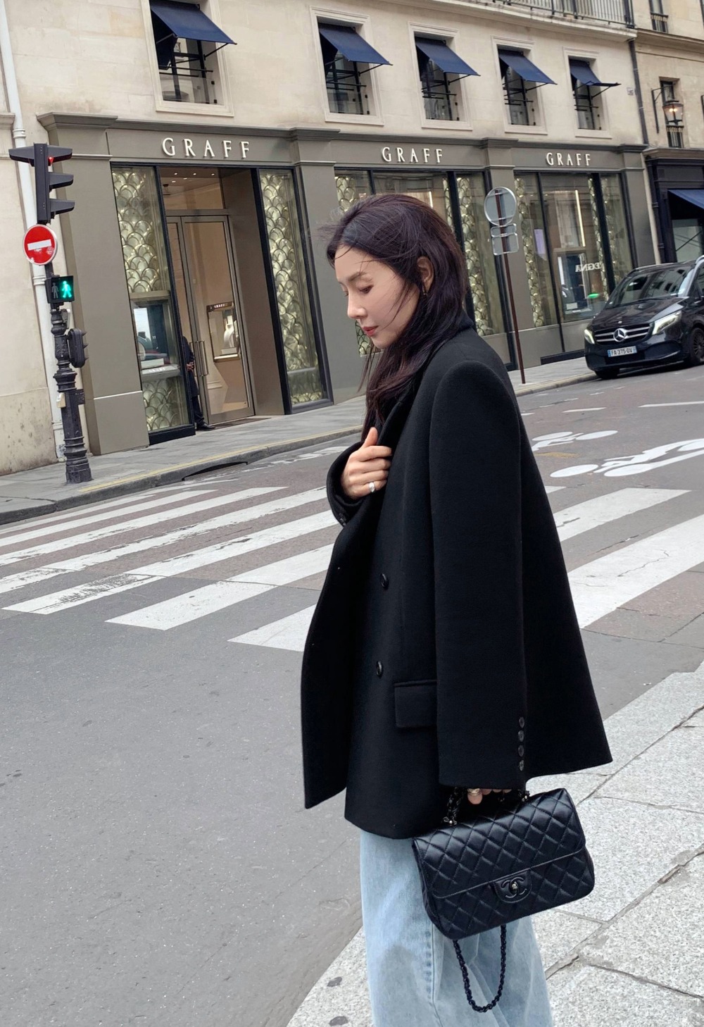 프리미엄 울 더블버튼 코트