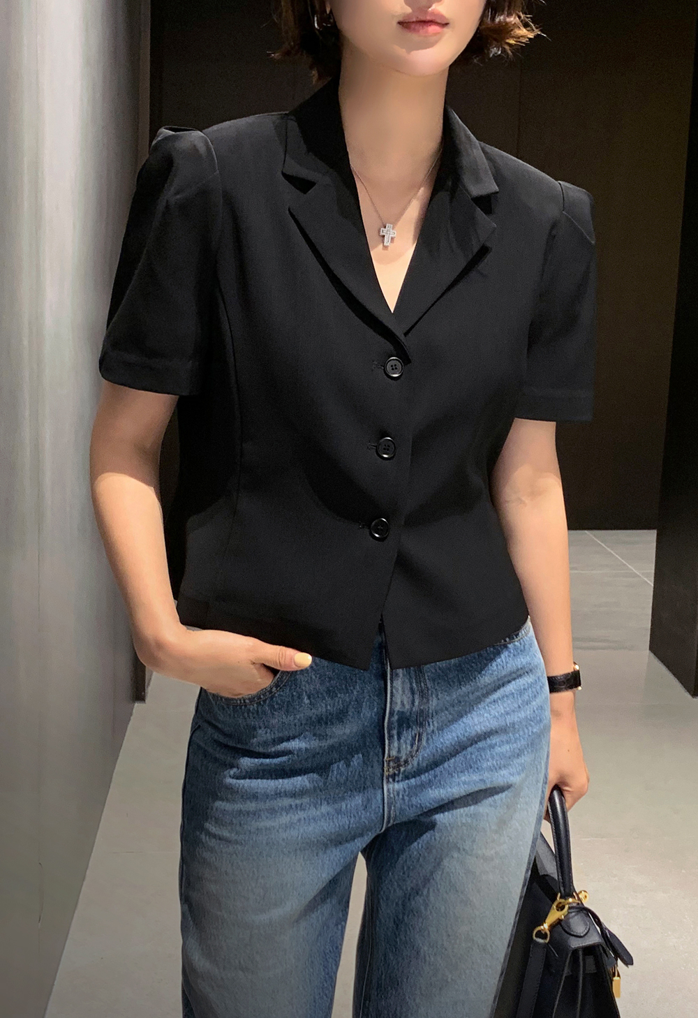 퍼프자켓