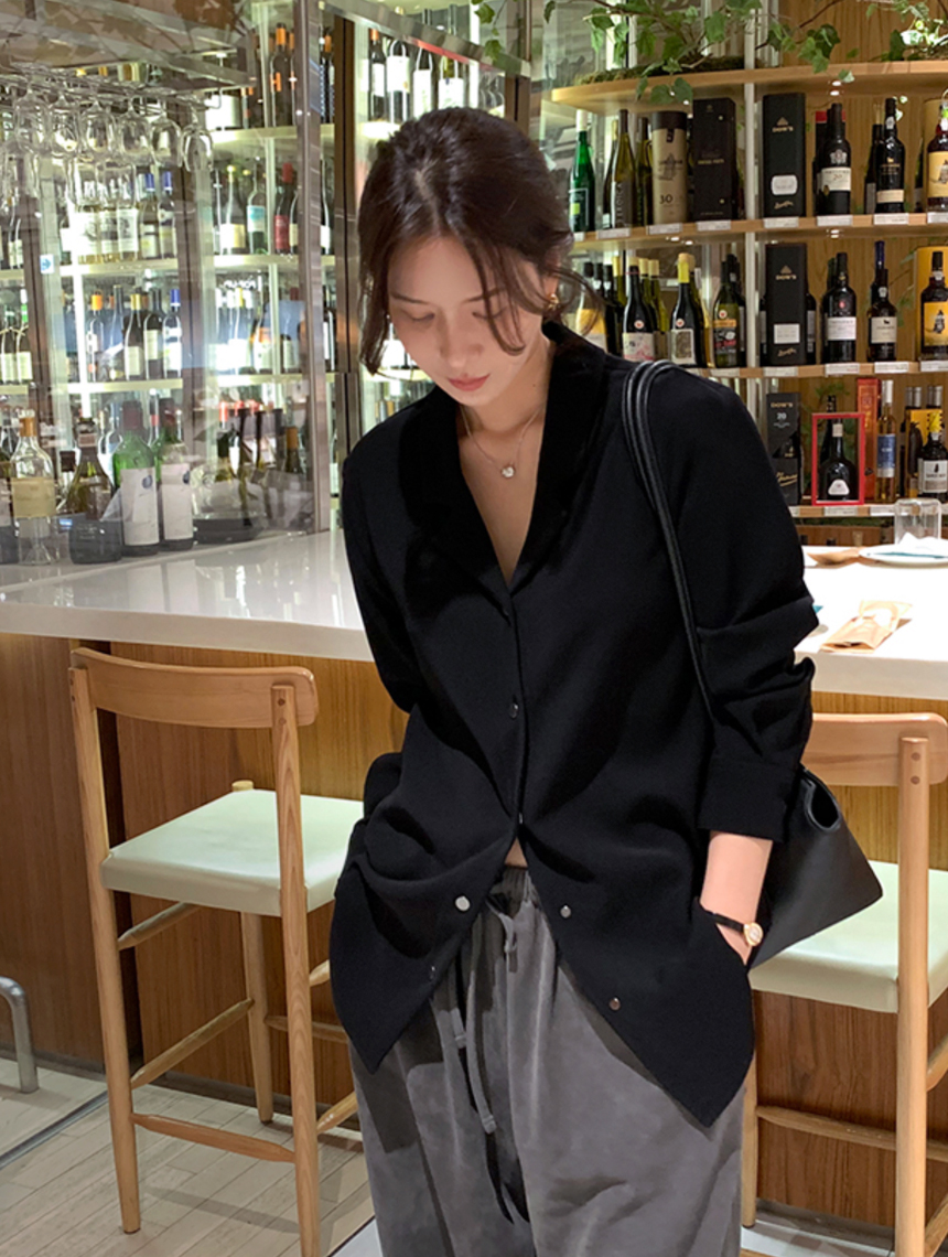 블라우스형자켓